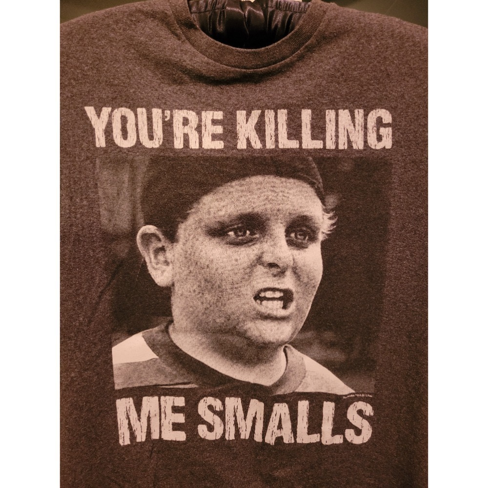 The Sandlot You're‎ Killing Me Smalls Movie T-Shirt Heather Gray Size S - Picture 2 of 4